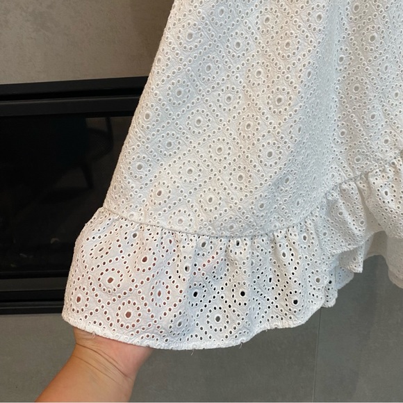 Scotch & Soda Broderie Anglaise Wrap Dress, Size S - Picture 10 of 16